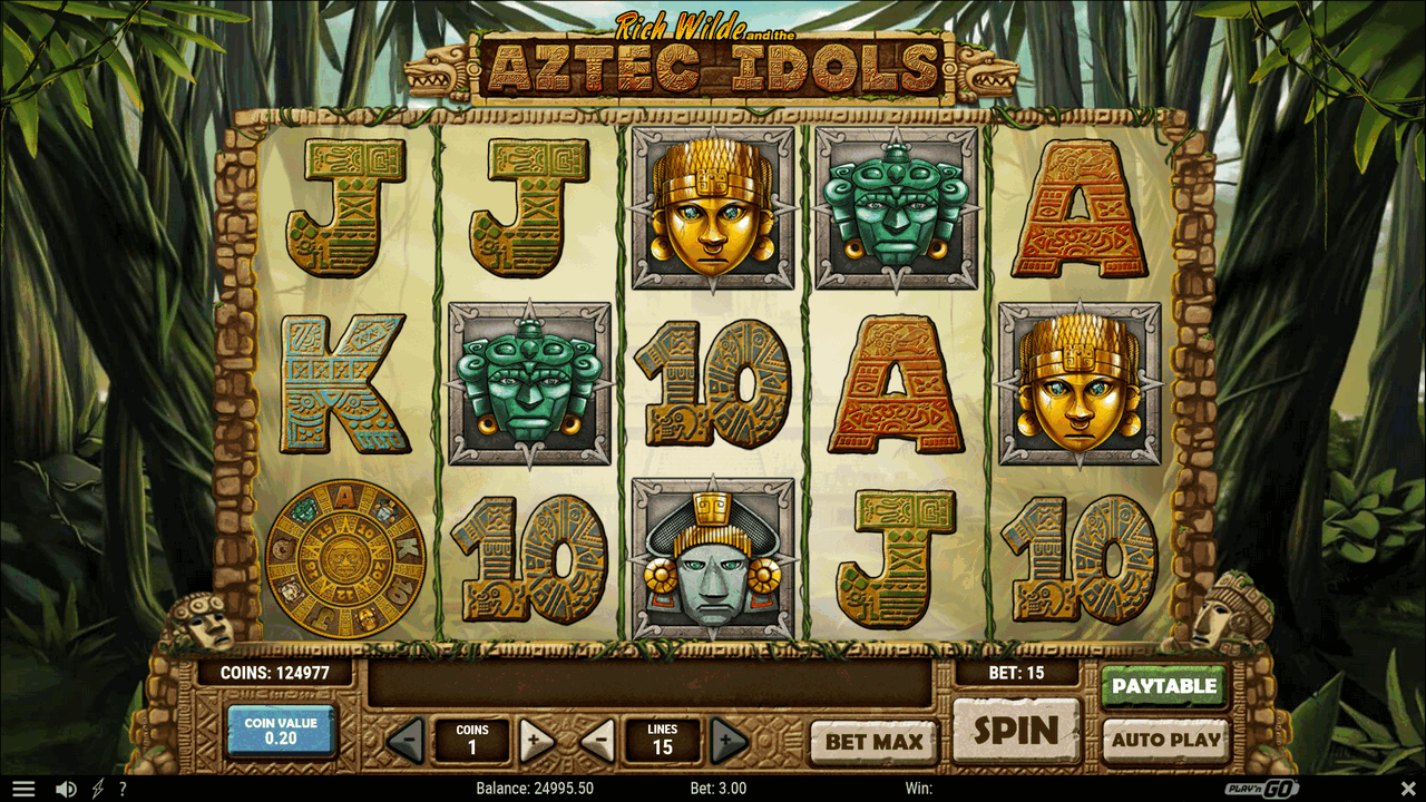 Aztec Idols Online Slot Machine